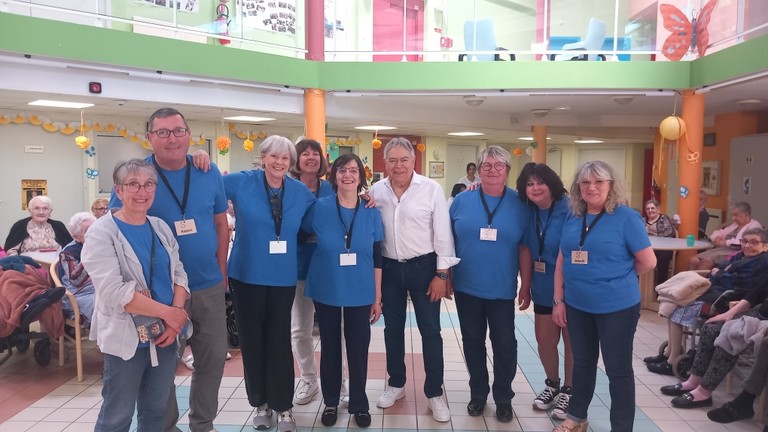 VIRGIL Mai 2025 avec L'association Un Sourire Un Soutien  VIRGIL Mai 2025 avec L'association Un Sourire Un Soutien